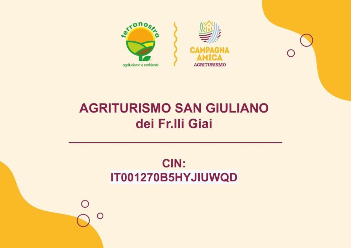 Agriturismo San Giuliano Dei Fratelli Giai Susa Exterior foto